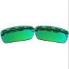 Vonxyz Lenses Replacement for Oakley Currency OX8026 Sunglass - Jade MirrorCoat Polarized view 2