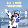 BeBeFun Toddler and Kids Ski Helmet Snowboard Helmet Sled Ultra Lightweight Small Size Kids ASTM Certified view 3