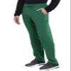 Cherokee iFlex Men Scrubs Pant Tapered Leg Drawstring Cargo CK006, XL, Hunter view 2