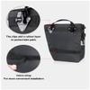 Rhinowalk 3 IN 1 Bike Pannier Bag Multifunctional Bicycle Rear Rack Carrier Bag Backpack with Raincover view 2
