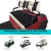 10L0L Golf Cart Seat Covers for Yamaha G2 G8 G9 G16 G19 G22 & Club Car DS Pre-2000 EZGO Marathon, Front Seat Cover, Washable Breathable Polyester Mesh Cloth, Warm in Winter & Cool in Summer view 3