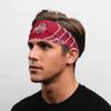 College Non Slip Tapered Headband - College Basketball, Football, Baseball, and Game Day (The Ohio State University Tapered Headband) view 2
