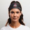 College Non Slip Tapered Headband - College Basketball, Football, Baseball, and Game Day (The Ohio State University Black Tapered Headband) view 3