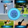 INGEAR Start Runner Glow in The Dark Ultimate Frisbee Disc 175 Grams Disc Golf Disc (Blue) view 3