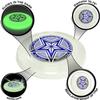 INGEAR Start Runner Glow in The Dark Ultimate Frisbee Disc 175 Grams Disc Golf Disc (Yellow) view 2