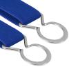 Buyless Fashion Kids Toddlers Baby Adjustable Elastic Stretch Belt with Silver Twisted Buckle - 5095-Royal-Blue view 2