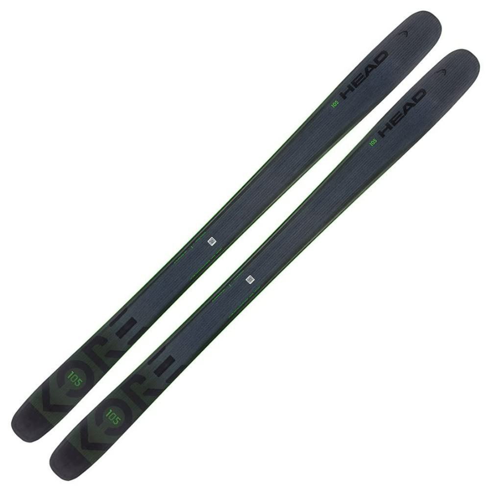 HEAD Unisex Kore 105 Graphene Ultra Lightweight All-Mountain Freeride Skis - Bindings Not Included, 163 cm