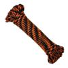 (10) 11" Tent Pegs With (1) 5/32"x 50ft Black/Orange Paracord Rope. Garden Stakes Durable and Strong Plastic Tent Stakes for Beach Mat, Camping, Hiking, Garden, Landscape Stakes, Orange, UV Resistant view 4