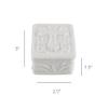 Autom White Porcelain Cross Rosary Jewelry Box (Rectangle) view 4