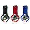2 Pc Survival Outdoor Compass Liquid Filled Keychain Camping Hiking Military