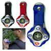 2 Pc Survival Outdoor Compass Liquid Filled Keychain Camping Hiking Military view 2