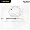 Classic Retro-Style Freediving Mask - Oval Tempered Glass Lens - Pacifico: Designed in Italy by Cressi view 4