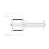Extreme Max 3005.5248 Boat Lift Wheel Kit view 4