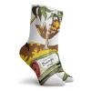 GULTMEE Funky Colorful Cushion Sport Socks,Image Of Young Man In Hammock And Message In A Bottle At Beach Artsy Design,Athletic Cushioned Running Performance Crew Socks For Men/Women, -12 inch view 2