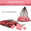 Bac-kitchen 40 Pack Foam Golf Practice Balls - Realistic Feel and Limited Flight Training Balls for Indoor or Outdoor view 4
