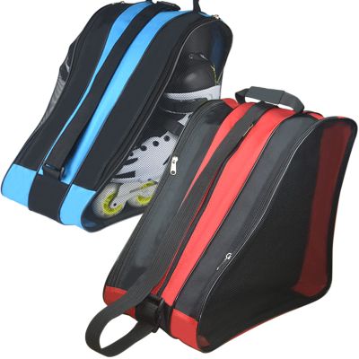 Gooyule Ice Skate Bag,Roller Skate Bags Skating Bag for Skating Enthusiast, Large Capacity Skate Bags Fit Quad Skates, Inline Skate and Most Roller Skate Accessories