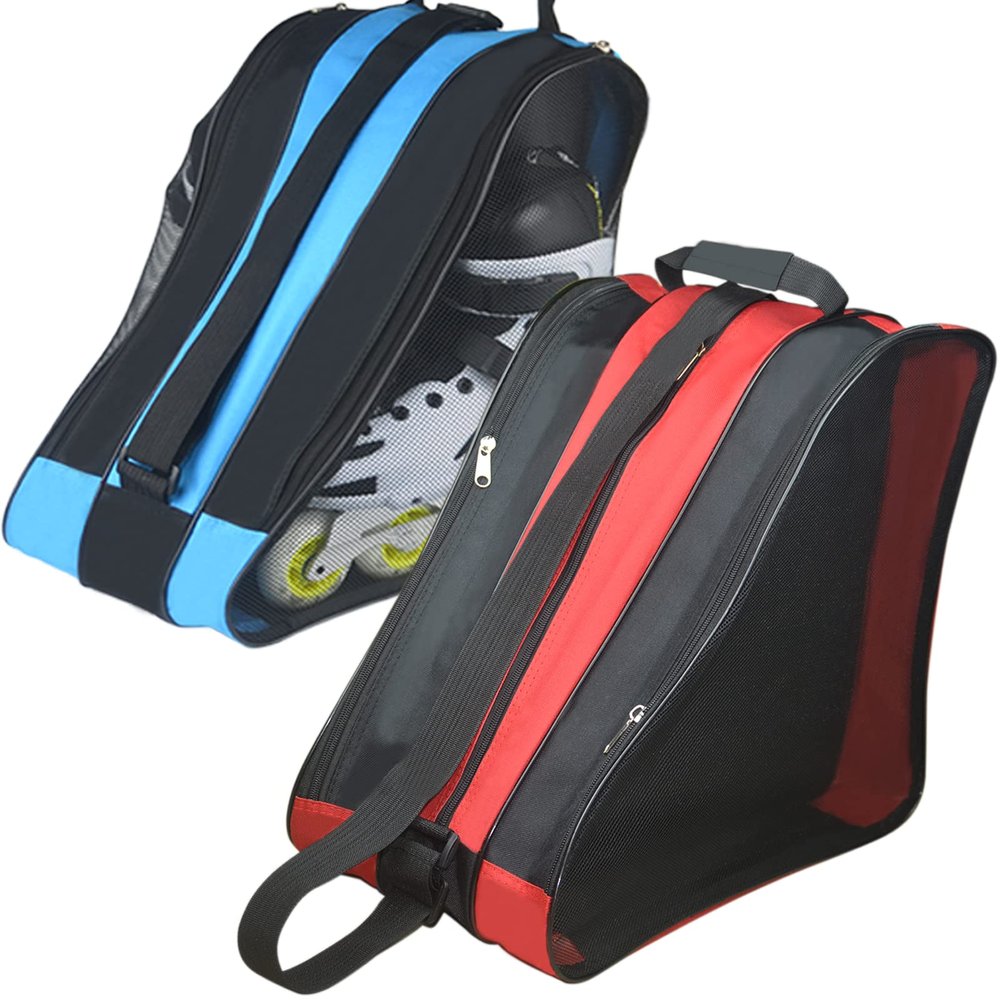 Gooyule Ice Skate Bag,Roller Skate Bags Skating Bag for Skating Enthusiast, Large Capacity Skate Bags Fit Quad Skates, Inline Skate and Most Roller Skate Accessories