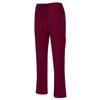 M&M SCRUBS Women's Stretch Scrub Set - Cool V-Neck Top & Cargo Pant, Breathable Moisture Wicking Medical Uniform (Burgundy, Large) view 4