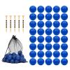 Bac-kitchen 40 Pack Foam Golf Practice Balls - Realistic Feel and Limited Flight Training Balls for Indoor or Outdoor (40 Blue) view 1