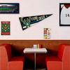 Milwaukee Bucks Fear The Deer Pennant Flag view 3