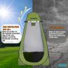 AOSION Privacy Shower Tent,Pop Up Changing Tent,Camp Bathroom Changing Dressing Room,Sun Sunshade Canopy Outdoor Rain Shelter for Camping Hiking Beach Picnic Fishing. (Green) view 3