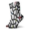 GULTMEE Funny Compression Socks Women and Men,Intertwining Roads With Cars On Them Complicated Design With Urban Life Theme,Best for Circulation,Running,Athletic,Nurse,Travel, -12 inch view 1