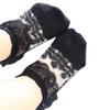 5 pairs Baby Girls eyelet Ruffle Socks Infant Toddlers Frilly Lace Ankle Socks (5Pairs, 3-5 Years) view 4