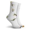 GULTMEE Funny Compression Socks Women and Men,Illustration Of Hummingbirds In Motion And At Rest Sunflowers Summer,Best for Circulation,Running,Athletic,Nurse,Travel, -12 inch view 2