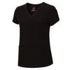 M&M SCRUBS Women's Stretch Scrub Set - Cool V-Neck Top & Cargo Pant, Breathable Moisture Wicking Medical Uniform (Black, Small) view 2