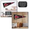 Chicago Bulls 6 Time Champions Pennant Flag view 4