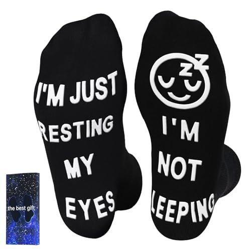 Zicozy Birthday Gifts for Men Dad Father Husband Grandpa Mens Socks Gifts For Him, Funny Socks Ideas for Fathers Day
