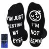 Zicozy Birthday Gifts for Men Dad Father Husband Grandpa Mens Socks Gifts For Him, Funny Socks Ideas for Fathers Day view 1