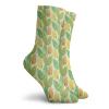 GULTMEE Funny Compression Socks Women and Men,Pastel Colored Fresh Blooming Foliage Design With Hand Drawn Flourishing Branches,Best for Circulation,Running,Athletic,Nurse,Travel, -12 inch view 2