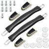 Juvielich Luggage Handle 10.35" x 1.18" (L x W) Plastic Pull Handle Grip Replacement 263mm x 30mm for Luggage Suitcase Box Black 2Pcs view 1