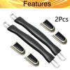 Juvielich Luggage Handle 10.35" x 1.18" (L x W) Plastic Pull Handle Grip Replacement 263mm x 30mm for Luggage Suitcase Box Black 2Pcs view 4
