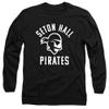 Seton Hall University Official One Color Pirates Unisex Adult Long-Sleeve T Shirt,Black, 2X-Large view 1