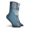 GULTMEE Funky Colorful Cushion Sport Socks,Hand Drawn Cherry Blossoms Fantasy Bridal Garden Anniversary Theme,Athletic Cushioned Running Performance Crew Socks For Men/Women, -12 inch view 2