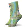 GULTMEE Funny Compression Socks Women and Men,Country Community Themed Activity Filled Town Amusement Park Farm Hospital,Best for Circulation,Running,Athletic,Nurse,Travel, -12 inch view 1