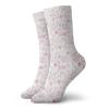 GULTMEE Love Fashion Compression Socks,Hand Drawn Style Valentines Icons Kissing,Performance Polyester Cushioned Athletic Crew Socks for Running,Athletic,Pale Coral Pink Brown -12 inch view 1