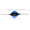 Training Balls Double End Exercise Bag Boxing Ball, Ball, for Gym Reaction Hand Eye Coordination(Black Blue) view 3