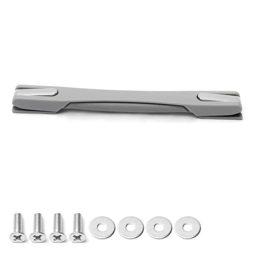 Juvielich Luggage Handle Pull Strap Grip Replacement - Gray Plastic Suitcase Handles - 230x25x20mm - 1PCS