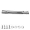 Juvielich Luggage Handle Pull Strap Grip Replacement - Gray Plastic Suitcase Handles - 230x25x20mm - 1PCS view 1
