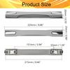 Juvielich Luggage Handle Pull Strap Grip Replacement - Gray Plastic Suitcase Handles - 230x25x20mm - 1PCS view 2