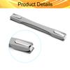Juvielich Luggage Handle Pull Strap Grip Replacement - Gray Plastic Suitcase Handles - 230x25x20mm - 1PCS view 3