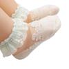 5 pairs Baby Girls eyelet Ruffle Socks Infant Toddlers Frilly Lace Ankle Socks (5Pairs, 1-2 Years) view 2