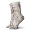 GULTMEE Funny Compression Socks Women and Men,Birds And Flowers Monochromic Classical Design Nostalgia Ornate Festive,Best for Circulation,Running,Athletic,Nurse,Travel, -12 inch view 1