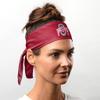 College Tie Headband - College Basketball, Baseball, and Game Day (The Ohio State University Red Tie Headband) view 3