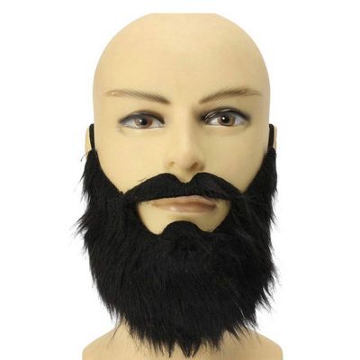 Soochat Halloween Beard Fake Beard False Beards Funny Mustache for Costume Party Supplies