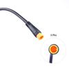 BAFANG Gear Sensor for Mid Motor : Shift Sensor for Mid Drive Electric Bike Conversion Kit BBS02 BBSHD BBS02B BBS01 - Ebike Derailleur Shifter Cable Parts with 3Pin Male Connector (16.9 inch) view 3