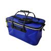 Naysku Fishing Bucket, Portable Folding Fishing Container, Live Fish Container Multi-Functional Fish Live Lures Bucket Outdoor Fishing Bag, Keep The Bait Fresh Or Fish Catch Alive view 1